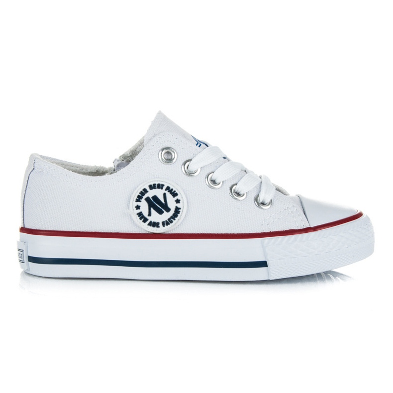 New Age Chaussures de sport pour enfants blanche