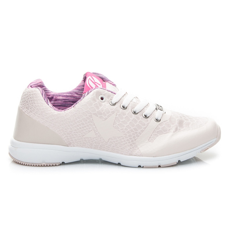 Kylie Chaussures de sport serpent brun