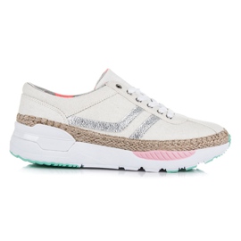 Kylie Baskets à lacets, espadrilles brun gris Kylie Baskets à lacets, espadrilles brun gris