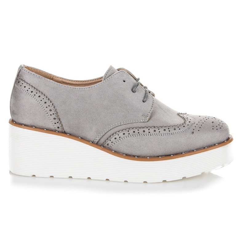 Seastar Talons compensés en daim gris