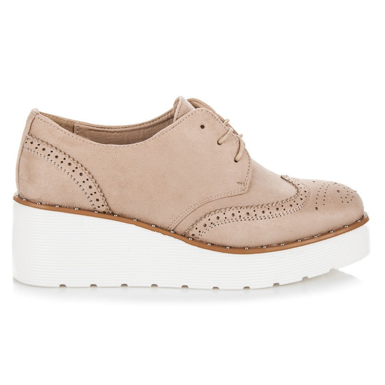Seastar Chaussures compensées en daim brun