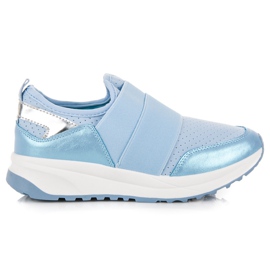 Chaussures de sport à enfiler bleu Chaussures de sport à enfiler bleu