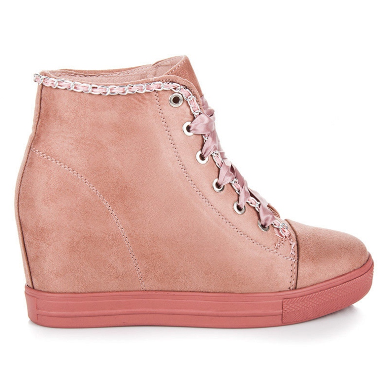 Seastar Baskets nouées avec un ruban rose