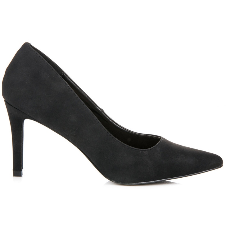 Vices Escarpins à talons en daim le noir