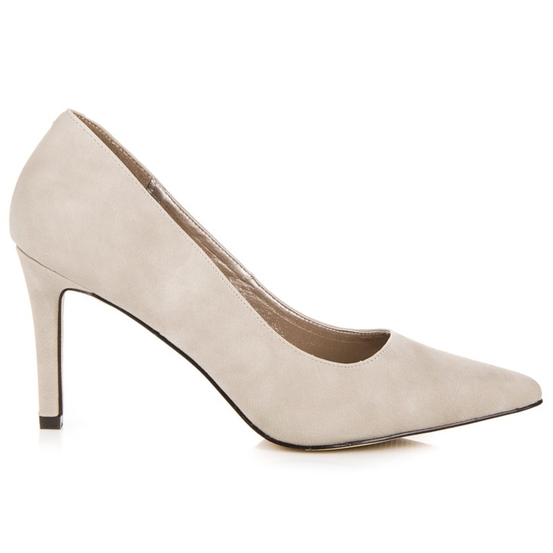 Vices Escarpins à talons en daim gris