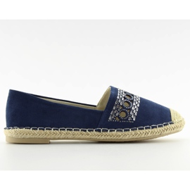 Espadrilles bleu marine SK135 DK.BLUE