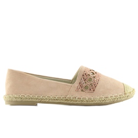 Espadrilles roses pour femme SK135 Rose