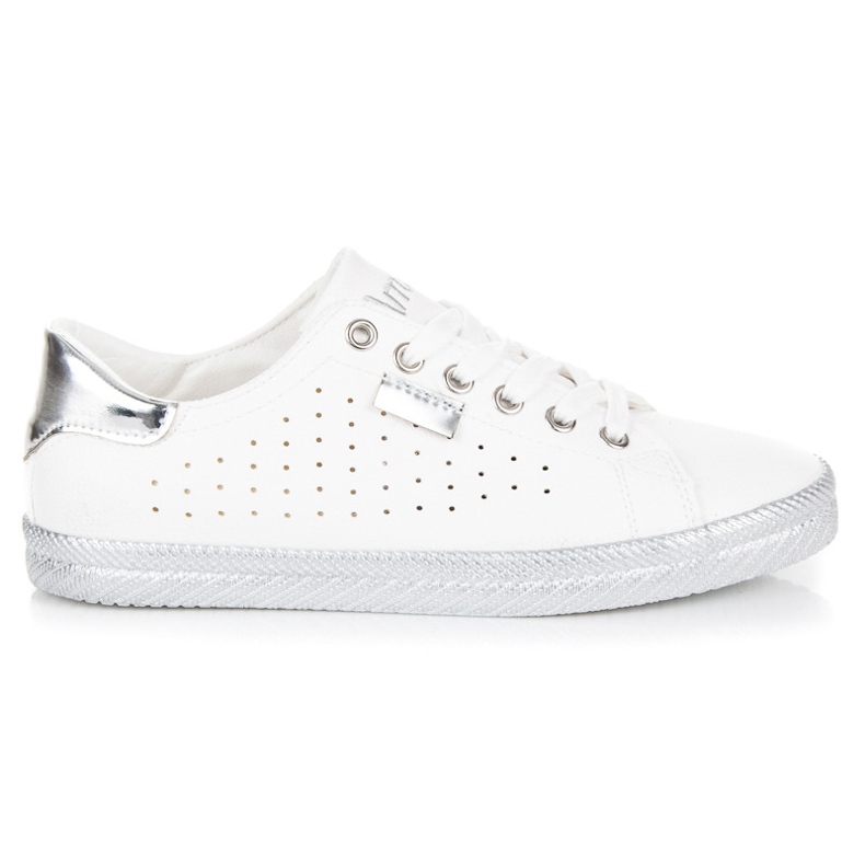 L&H Baskets ajourées blanche