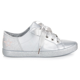 L&H Baskets attachées avec un ruban gris