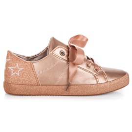 L&H Baskets attachées avec un ruban rose