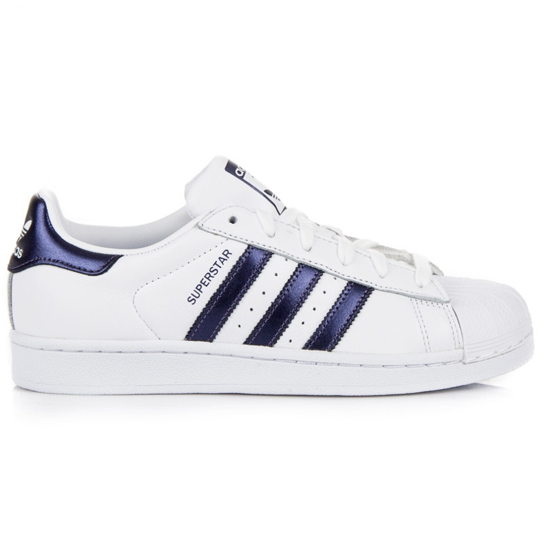 Adidas superstar w blanche