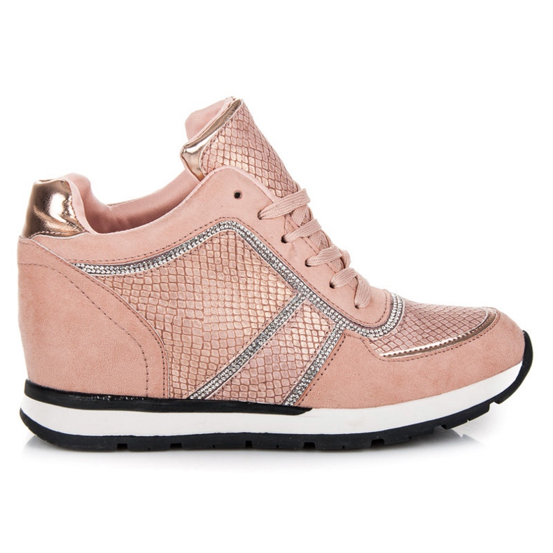 Vices Baskets nouées rose