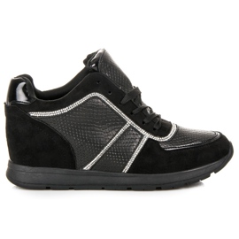 Vices Baskets nouées le noir