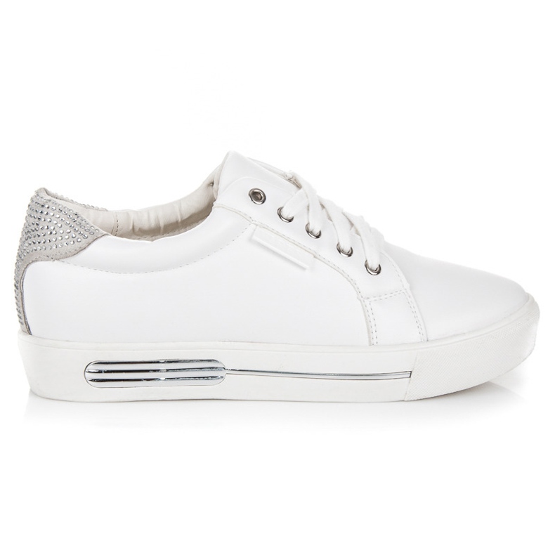 Vices Chaussures de sport à plateforme blanche Vices Chaussures de sport à plateforme blanche