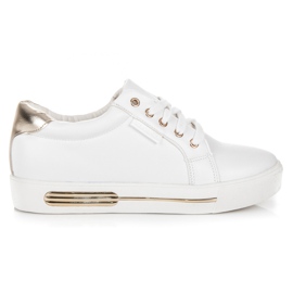 Vices Chaussures de sport à plateforme blanc
