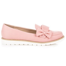 Vices Chaussures basses à nœud rose Vices Chaussures basses à nœud rose