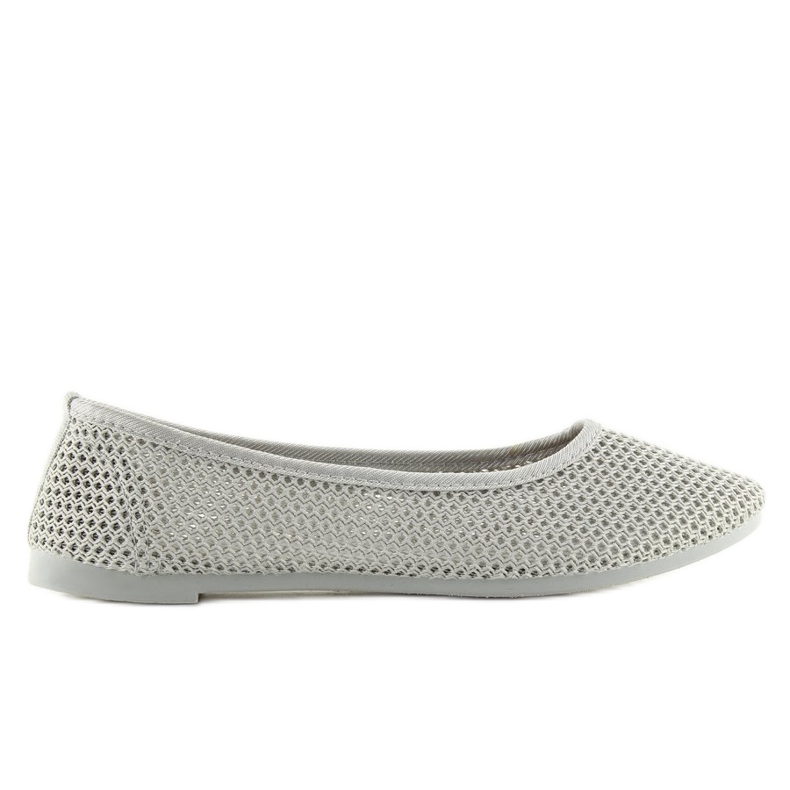 Ballerines résille grises JX56 Gris