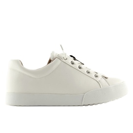 Baskets femme blanches 7209 Blanc