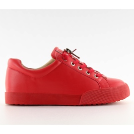Rouge Baskets rouges pour femme 7209 Red