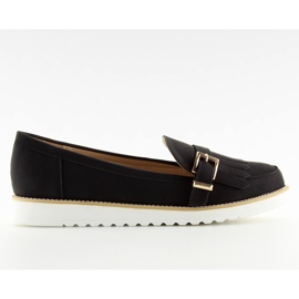 Mocassins femme noir 7210 Noir le noir