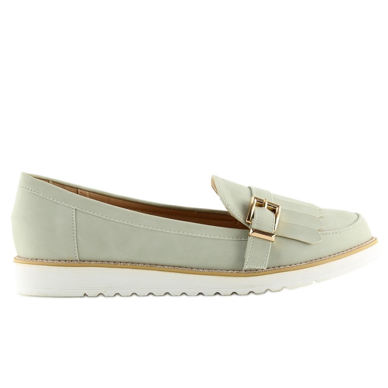 Gris Mocassins femme 7210 Gris