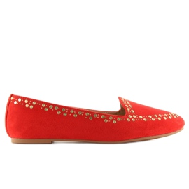 Mocassins lordsy rouge 1389 Rouge Mocassins lordsy rouge 1389 Rouge