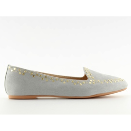 Mocassins gris lordsy 1389 Gris