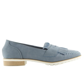 Mocassins femme bleu 1174 Marine Mocassins femme bleu 1174 Marine