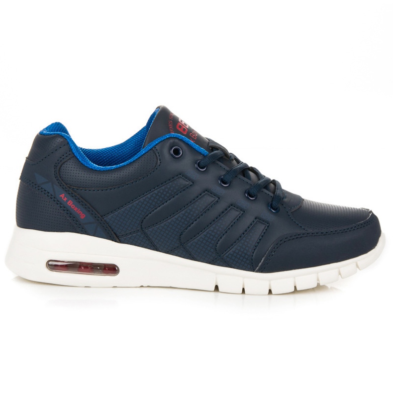 Ax Boxing Chaussures de sport bleu marine