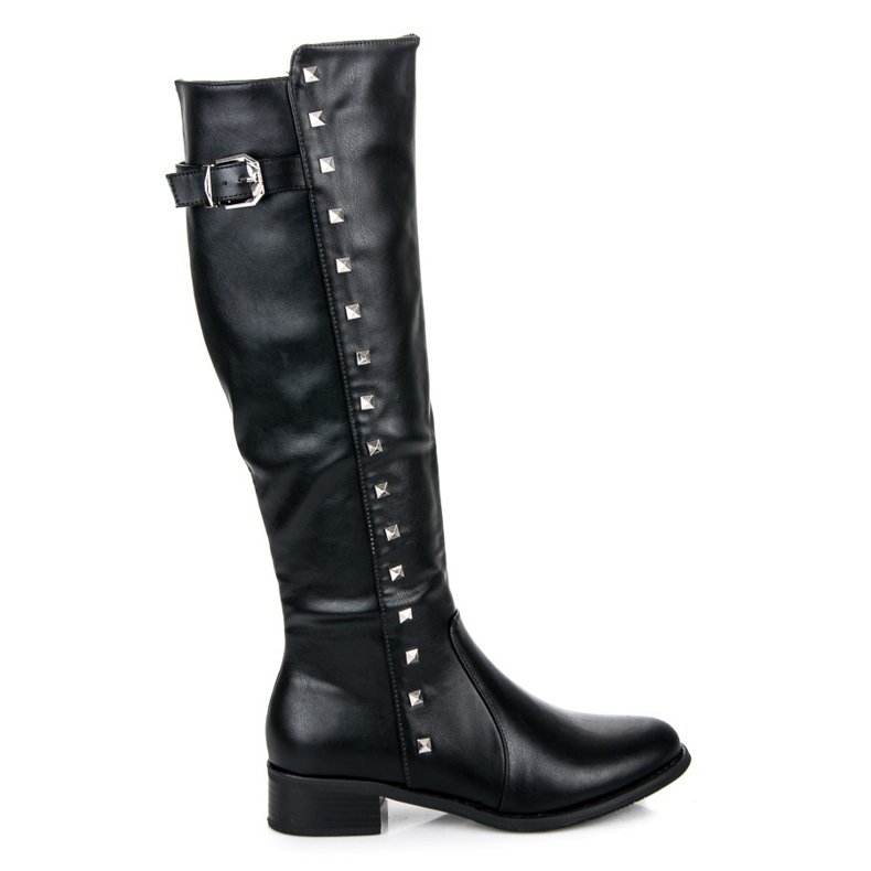 Seastar Bottes classiques à clous le noir