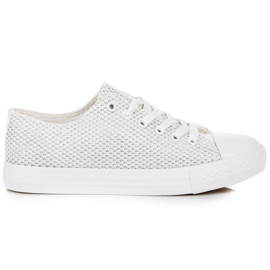 L&H Baskets élégantes pour femmes blanc
