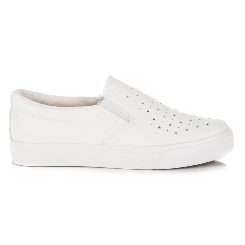 Seastar Slipons ajourés blanche