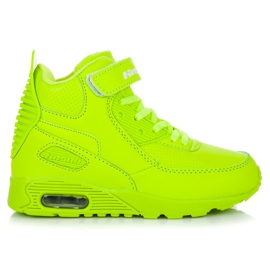Hasby Bottines fluo vert