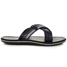 Mckeylor Pantoufles pour hommes bleu Mckeylor Pantoufles pour hommes bleu