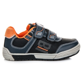 Hasby Chaussures de sport avec velcro noir