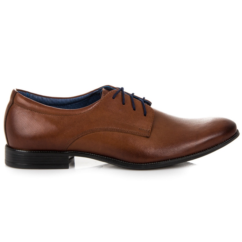 Chaussures basses en cuir de Lucca brun