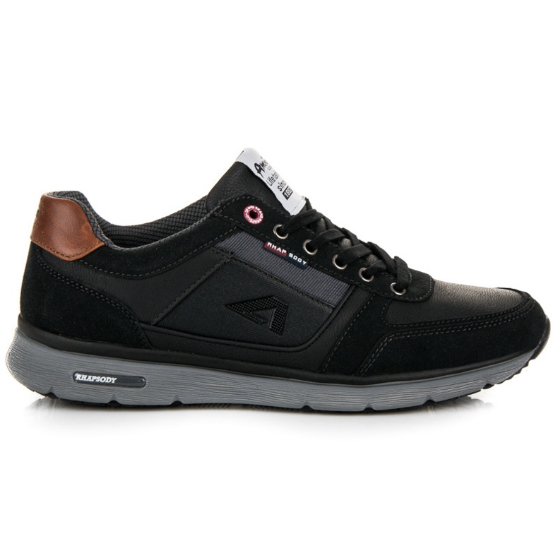 American Club Chaussures hommes noires le noir American Club Chaussures hommes noires le noir
