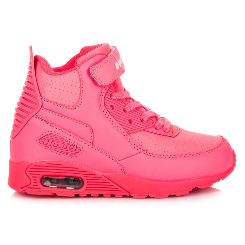 Hasby Bottines fluo rose