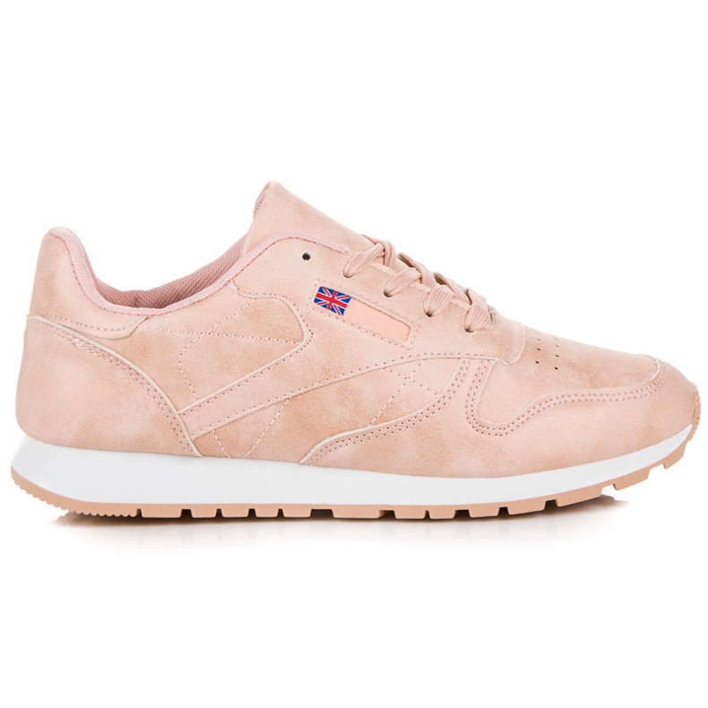 Muto Chaussures de sport nouées rose