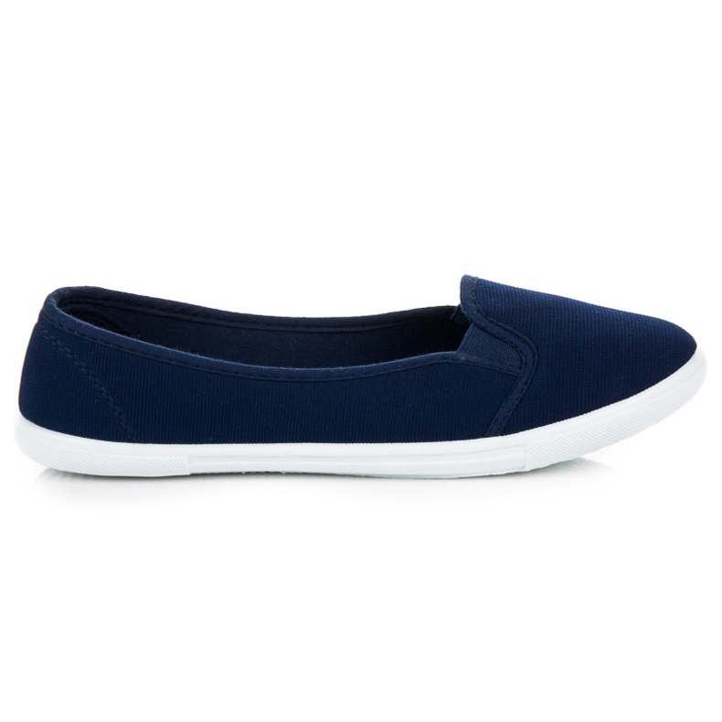 Slipons bleu marine