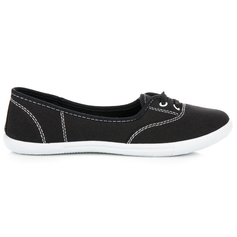 Baskets noires pour femmes le noir