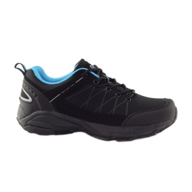DK 18108 chaussures de randonnée softshell noires bleu