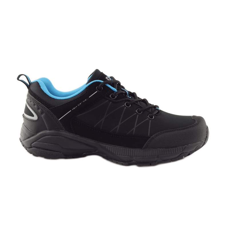 DK 18108 chaussures de randonnée softshell noires le noir bleu