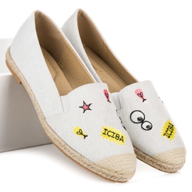 Seastar Espadrilles avec patchs blanche