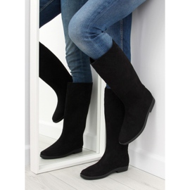 Galoches noires pour femmes noires D62P Noir
