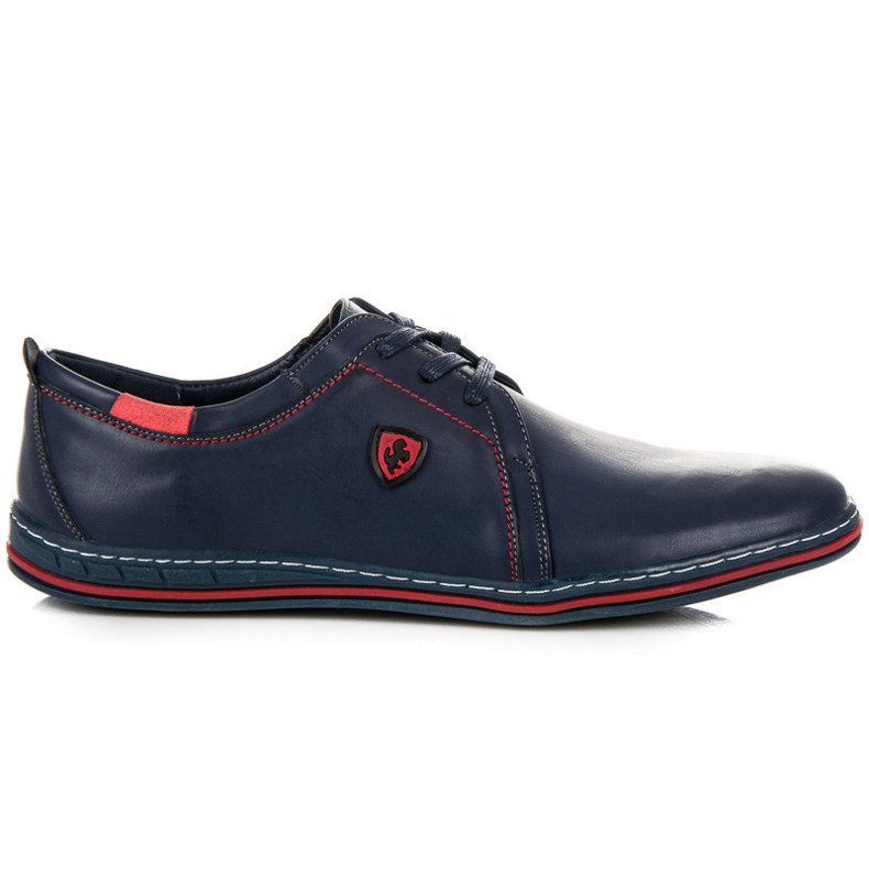 Mckeylor Chaussures pour hommes attachées bleu