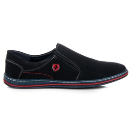 Mckeylor Slipons en daim bleu