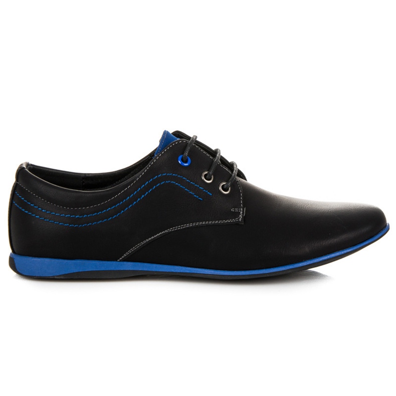 Mckeylor Chaussures pour hommes attachées le noir Mckeylor Chaussures pour hommes attachées le noir