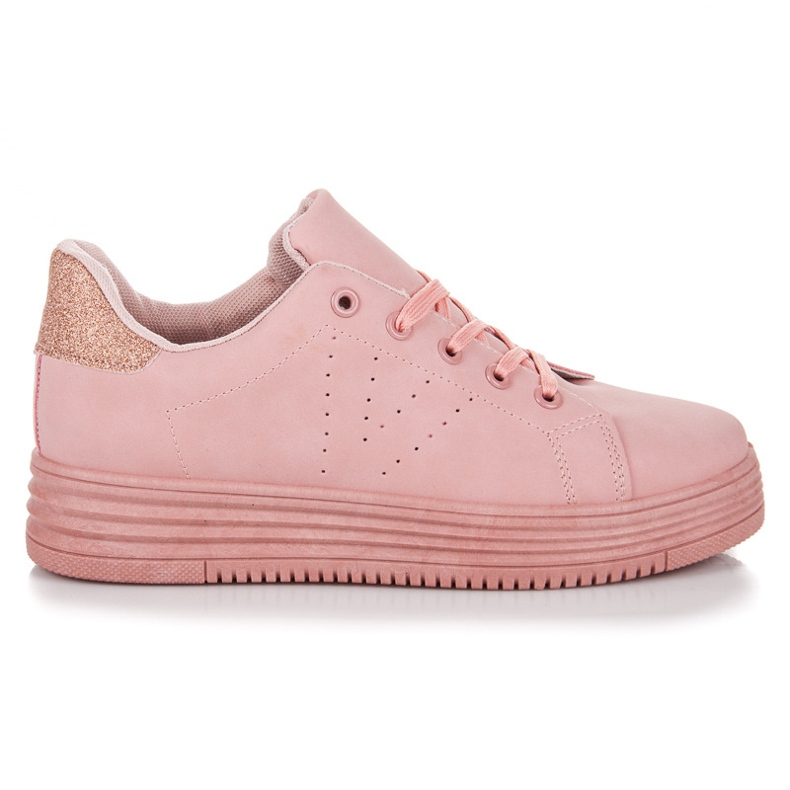 Vices Chaussures sur la plate-forme rose Vices Chaussures sur la plate-forme rose