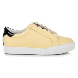 Vices Baskets à enfiler avec hiboux jaune